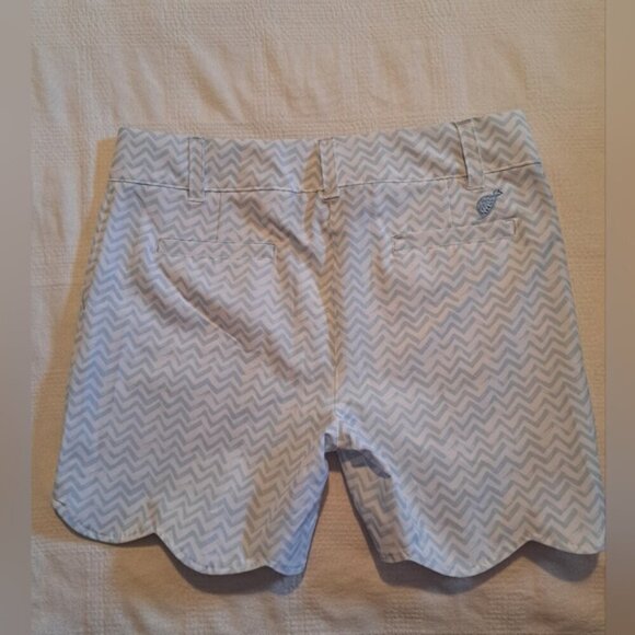 Turtles & Tees girls size XL 14/16 polo NWT with shorts NWOT, blue & white - Picture 3 of 10